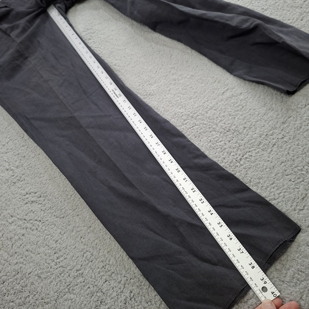 NEW Ballin Relax Pants 38 Manchester Linen Blend Pleated Blue Gray Dress - Picture 5 of 8